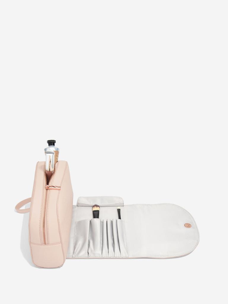 Blush Wrap Around Makeup Bag