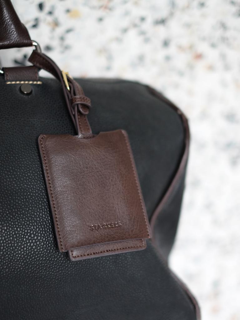 Brown Luggage Tag