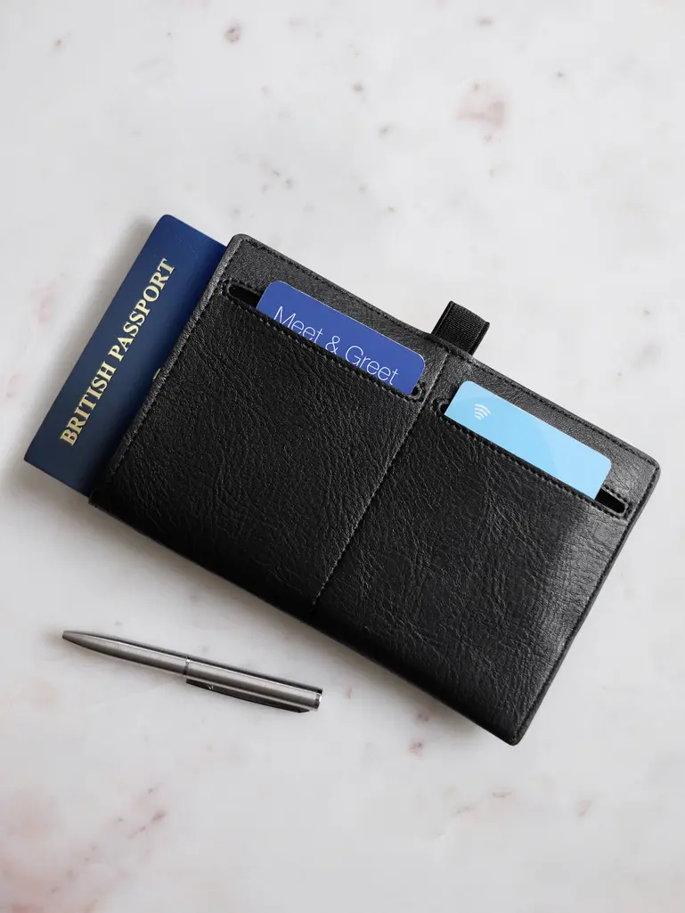 Black Passport Sleeve