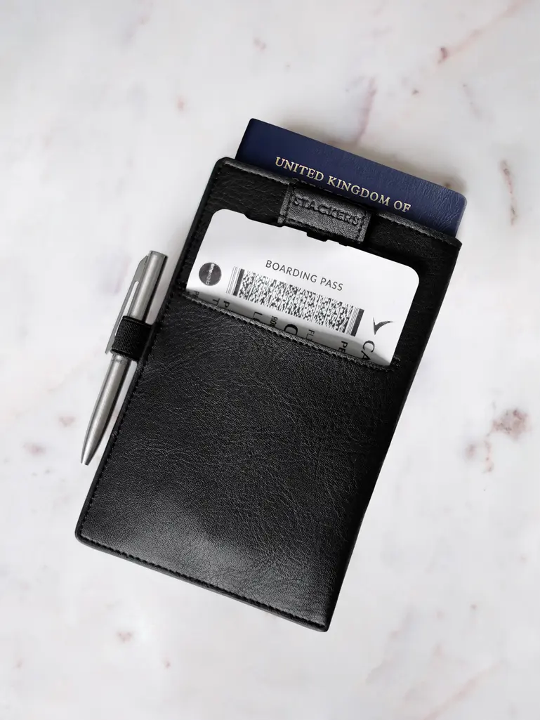Black Passport Sleeve