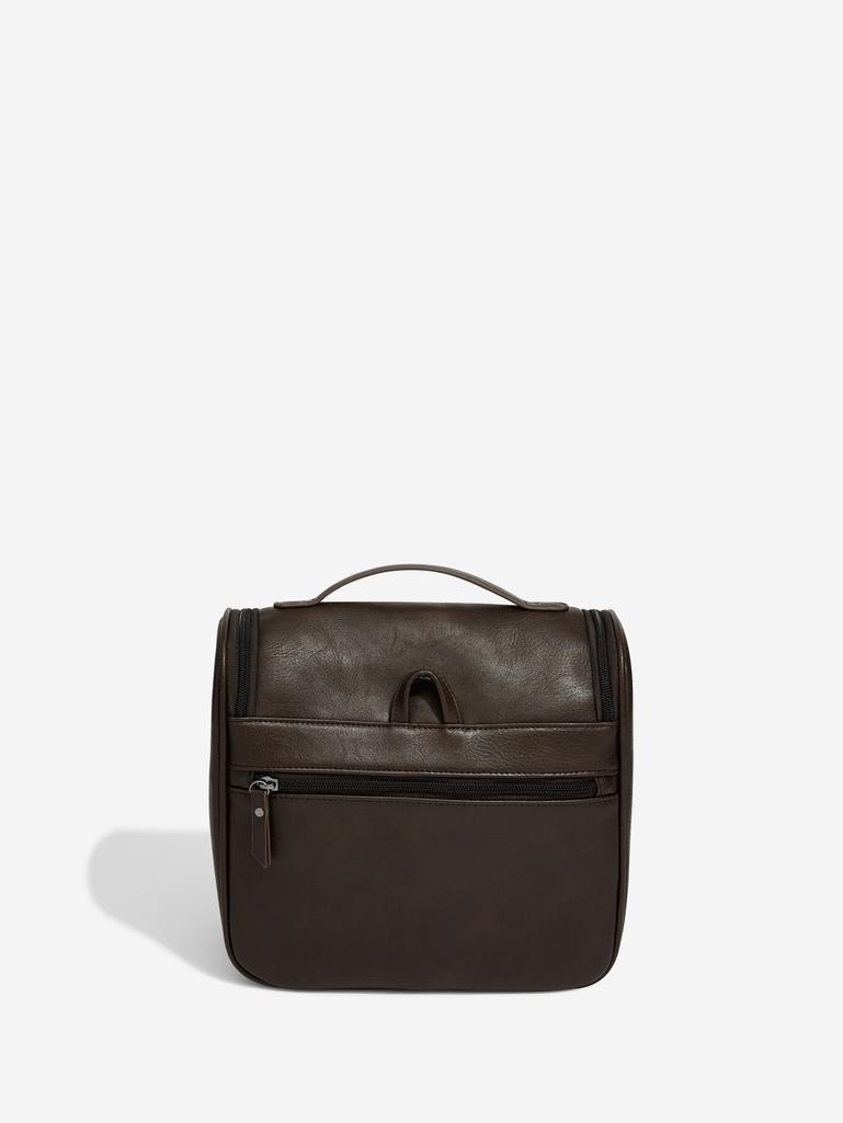 Brown Hanging Washbag