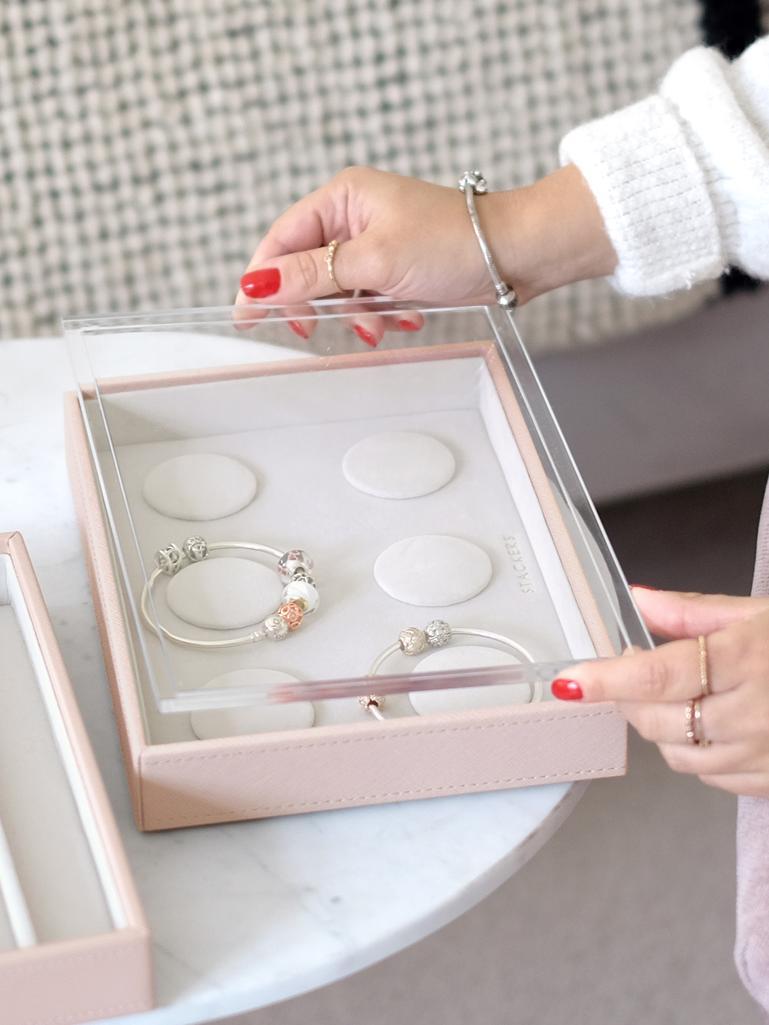Blush Classic 6 Charm Bracelet Layer & Display Lid