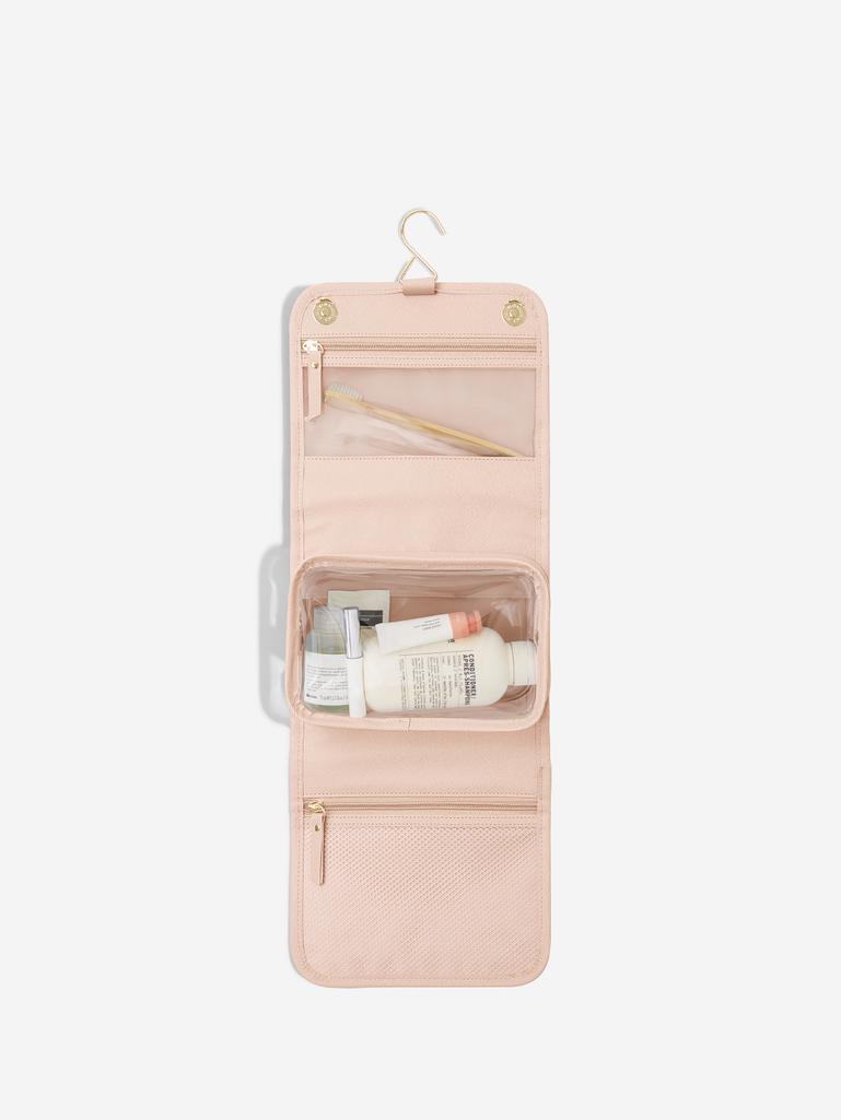 Kosmetyczka podróżna do zawieszenia Stackers Pebble różowa