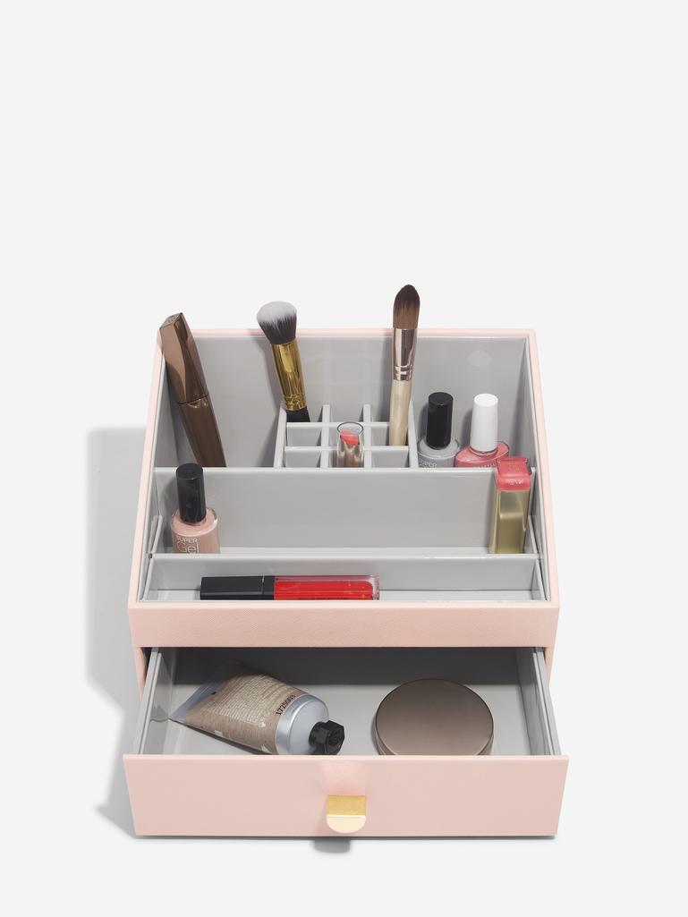 Blush Pink Makeup Organiser