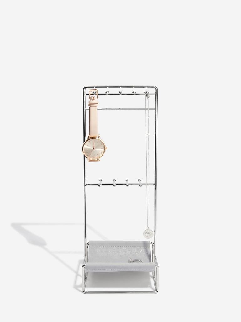 Pebble Grey Scoop Jewellery Stand