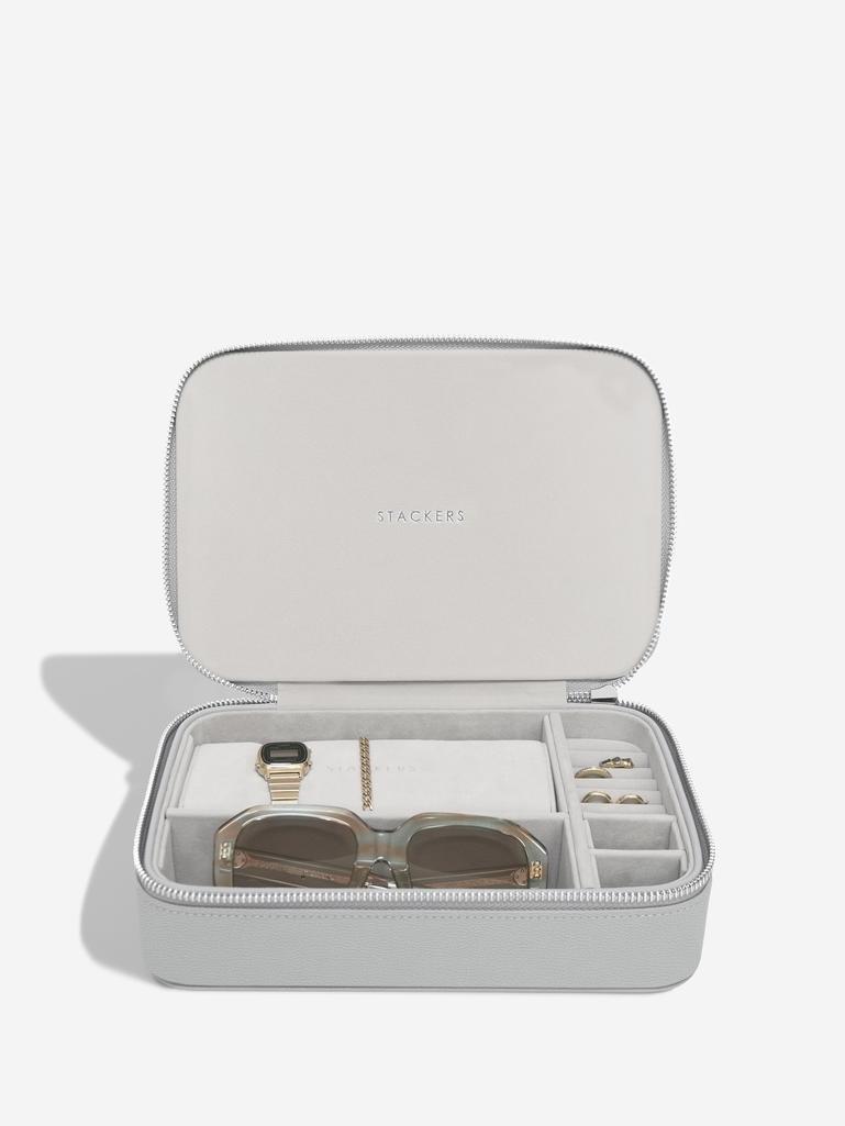Pebble Grey Jewellery & Accessories Box