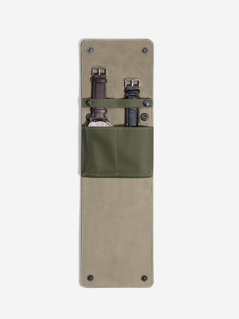 Olive green Double Watch Wrap