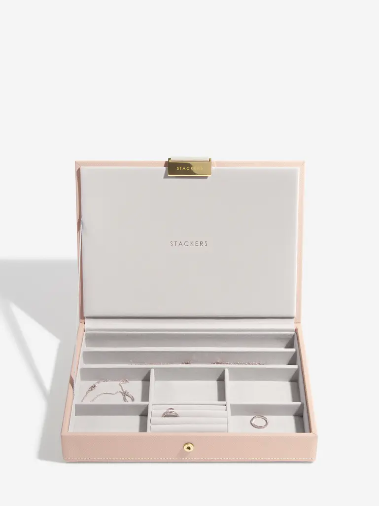 Blush & Champagne Gold Classic Jewellery Box Lid