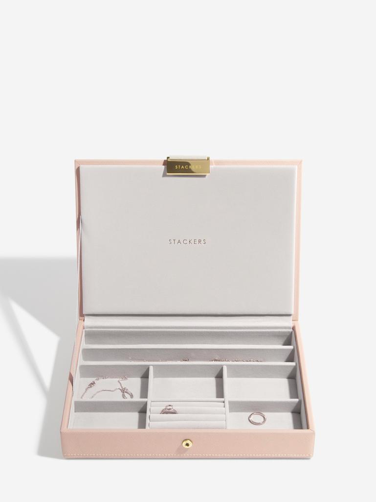 Blush & Champagne Gold Classic Jewellery Box Set of 5