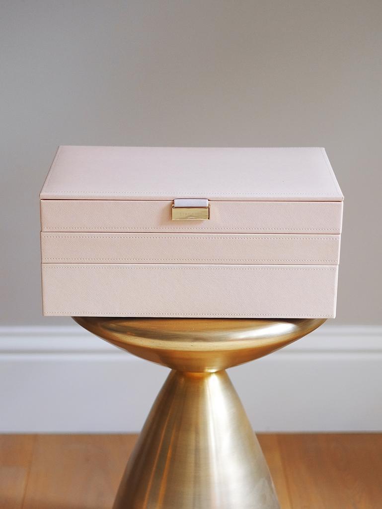 Blush & Champagne Gold Supersize Jewellery Box