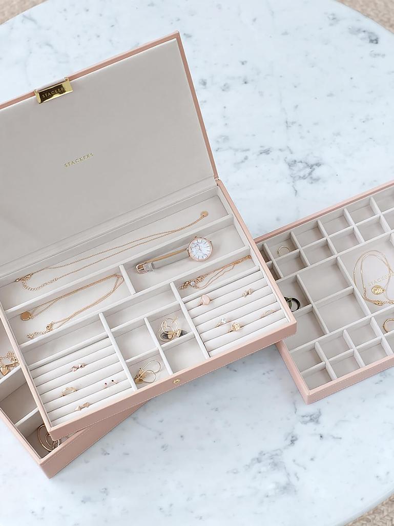 Blush & Champagne Gold Supersize Jewellery Box