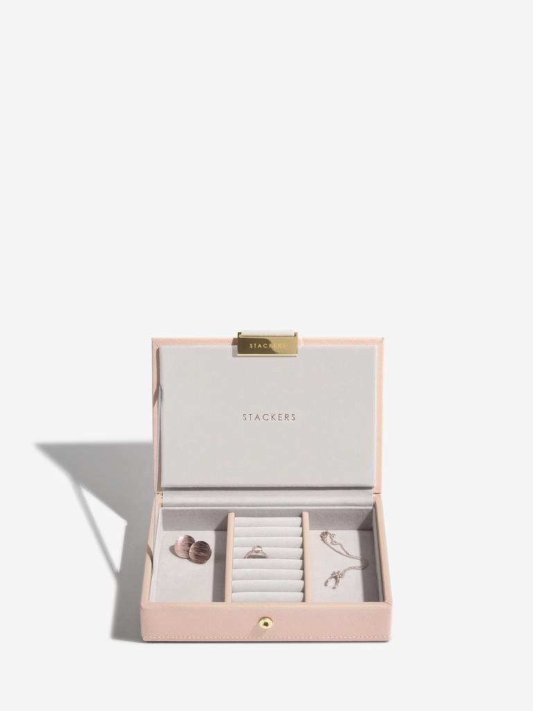 Blush Pink & Champ Gold Mini Jewellery Box Lid