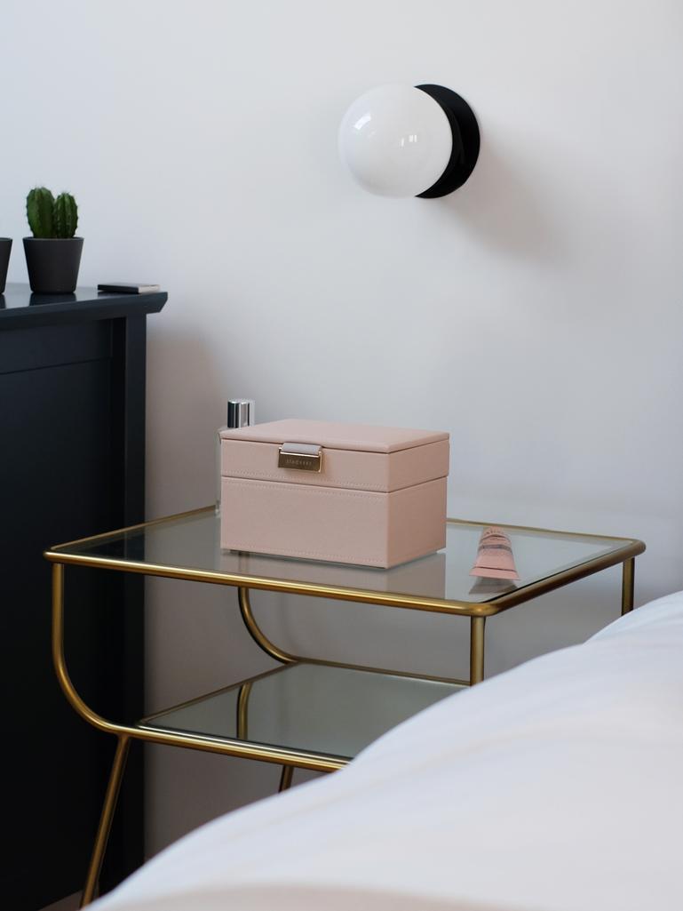 Blush & Champagne Gold Mini Jewellery Box Set of 2