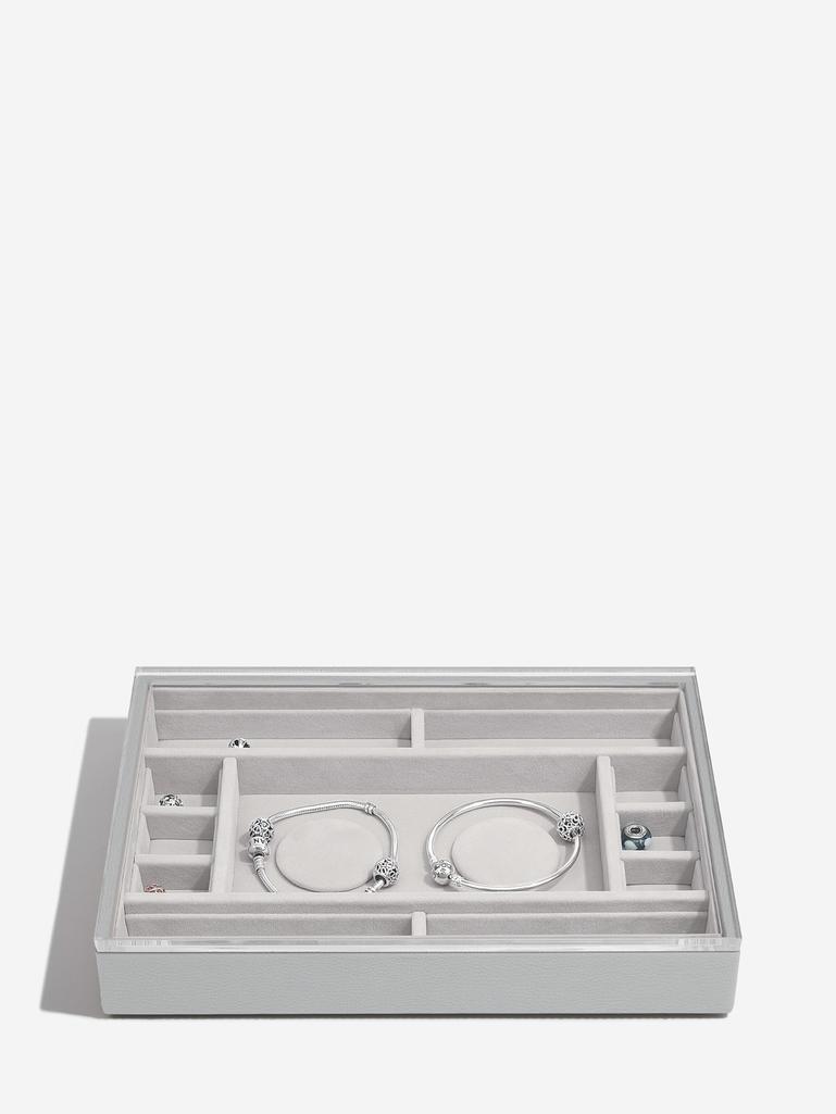 Pebble Grey Classic 2 Charm Bracelet Layer & Display Lid