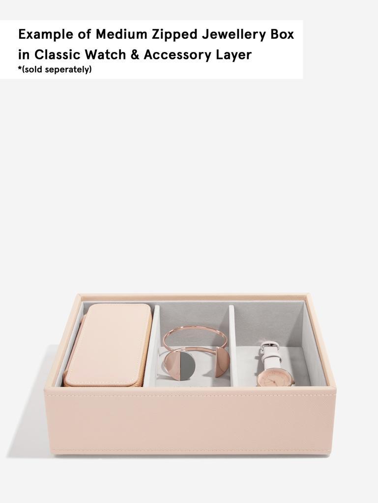 Pudełko podróżne na biżuterię Travel Medium Stackers blush pink