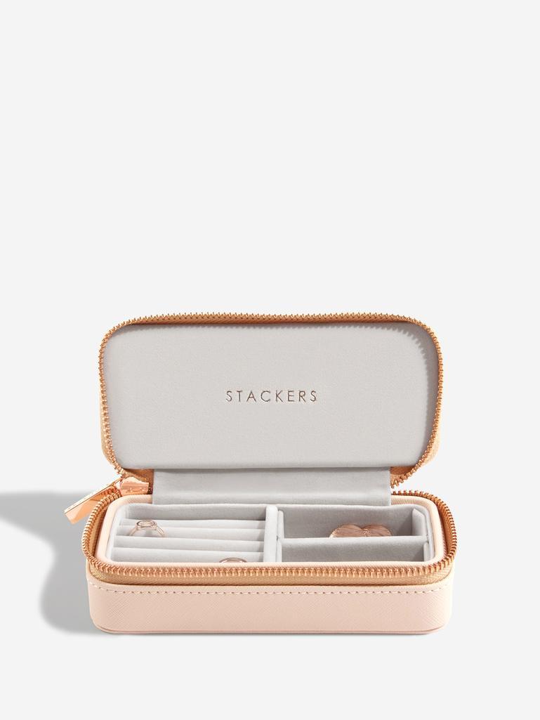 Pudełko podróżne na biżuterię Travel Medium Stackers blush pink
