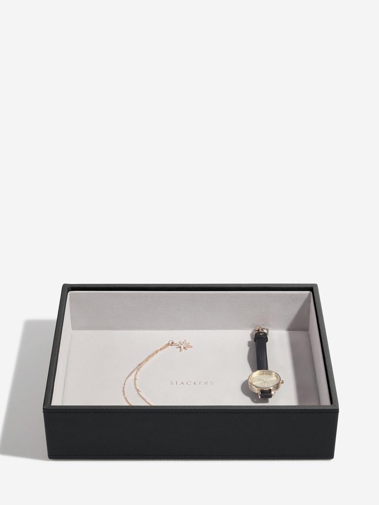 Black Classic Chunky Jewellery Layer