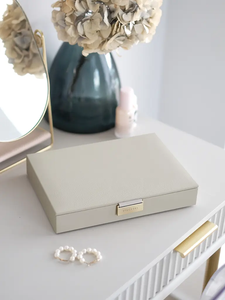 Oatmeal Classic Jewellery Box Lid