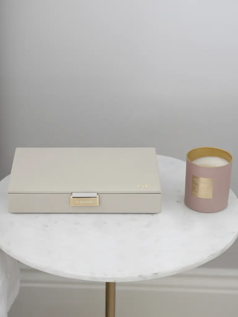 Oatmeal Classic Jewellery Box Lid