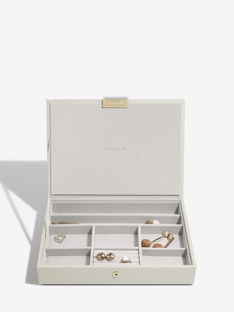 Oatmeal Classic Jewellery Box Lid