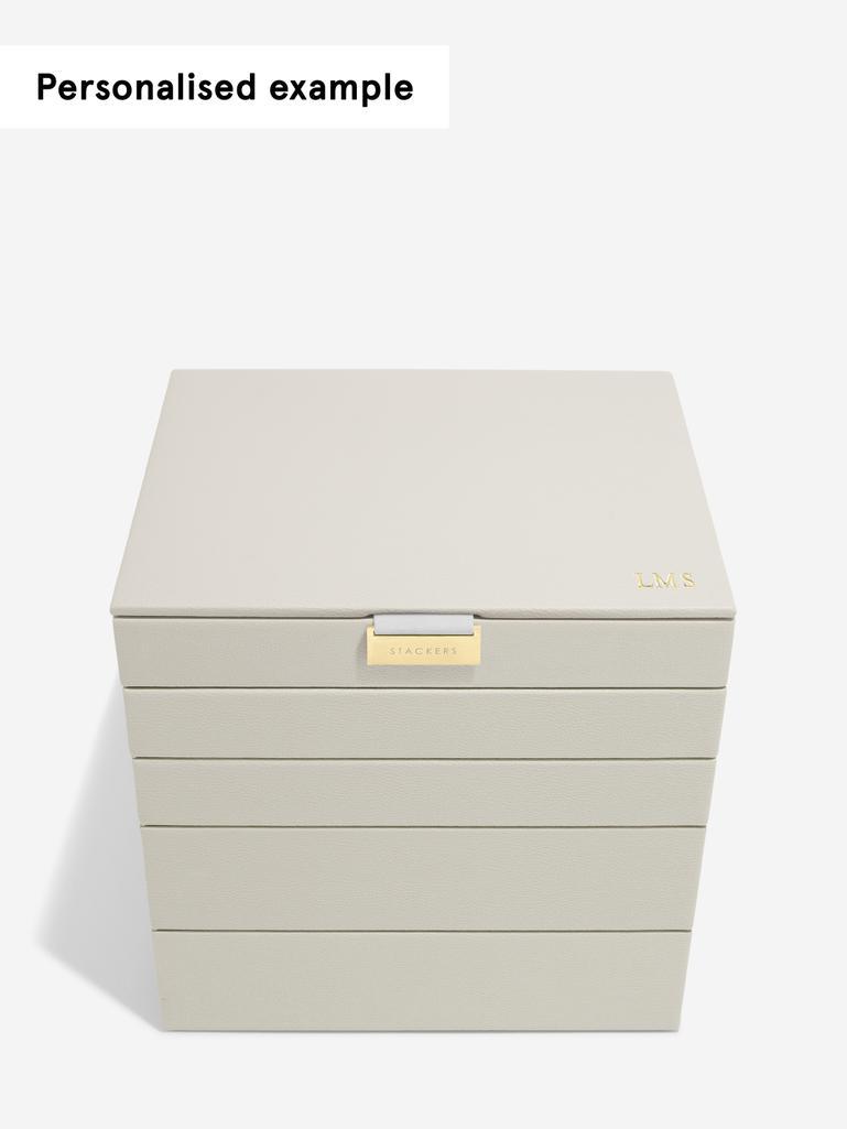 Oatmeal Classic Jewellery Box Set of 5