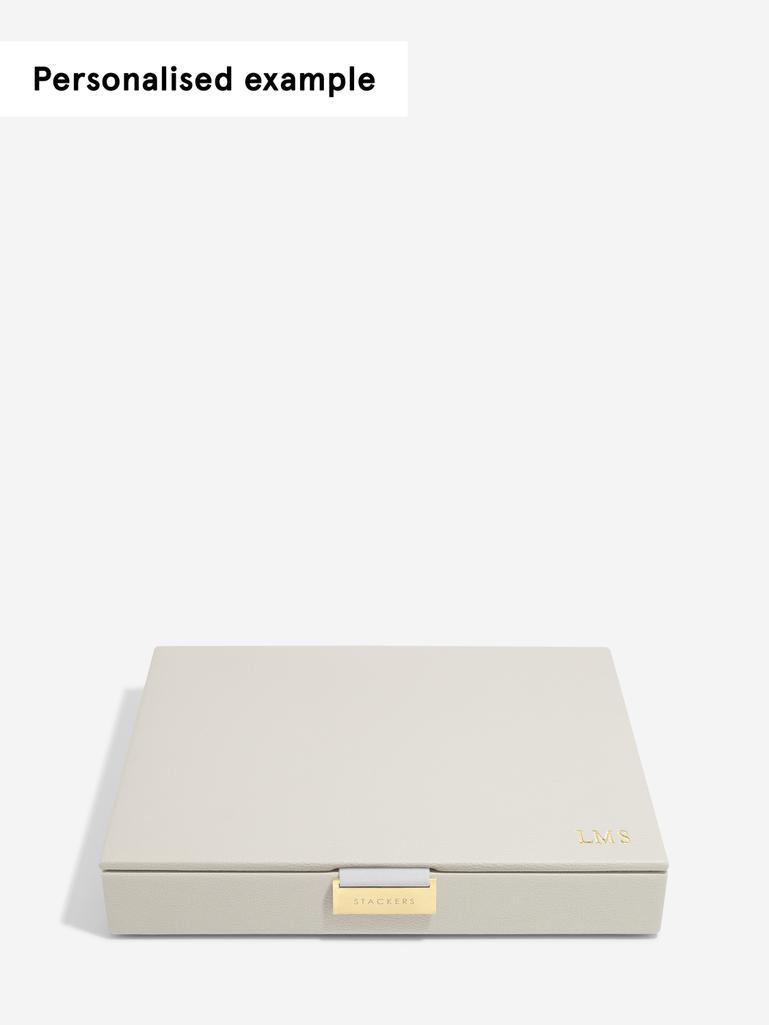 Oatmeal Classic Bracelet Jewellery Box Lid