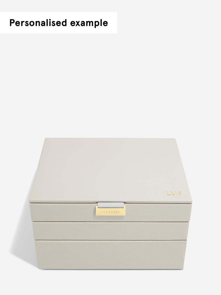 Oatmeal Classic Jewellery Box Set of 3