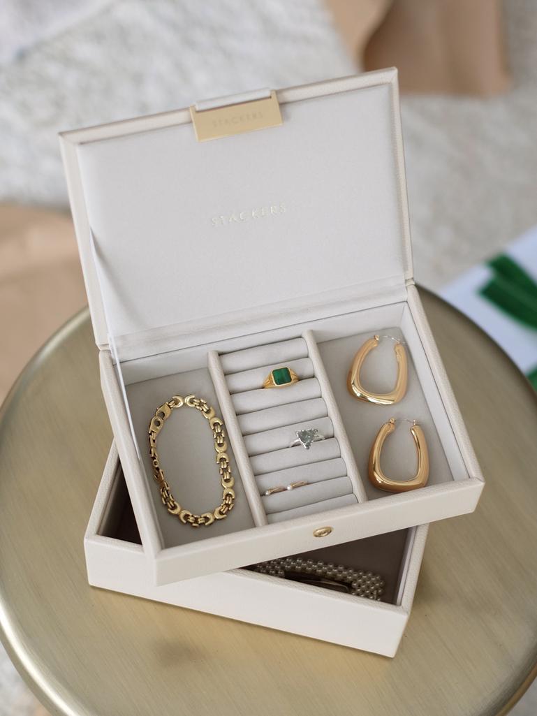 Oatmeal Mini Jewellery Box Set of 2