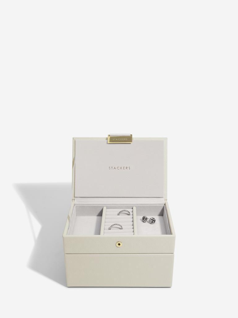 Oatmeal Mini Jewellery Box Set of 2