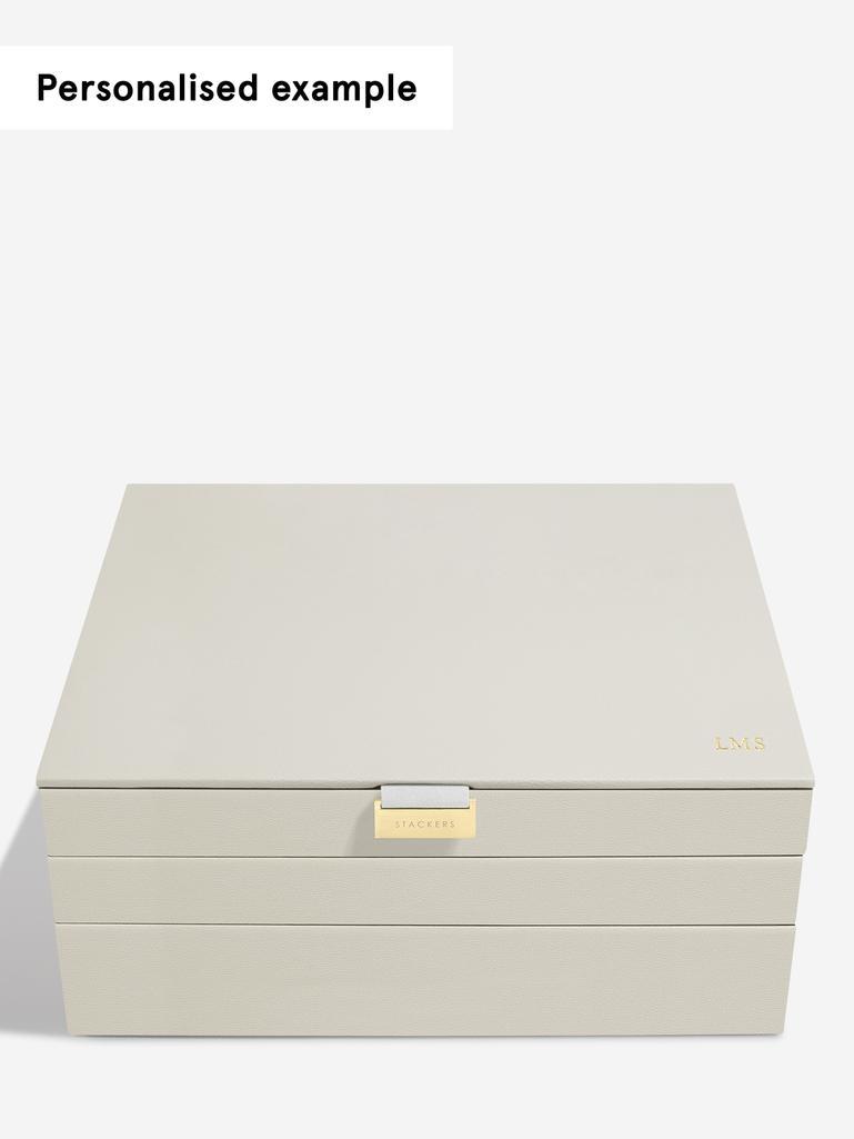 Oatmeal Supersize Jewellery Box