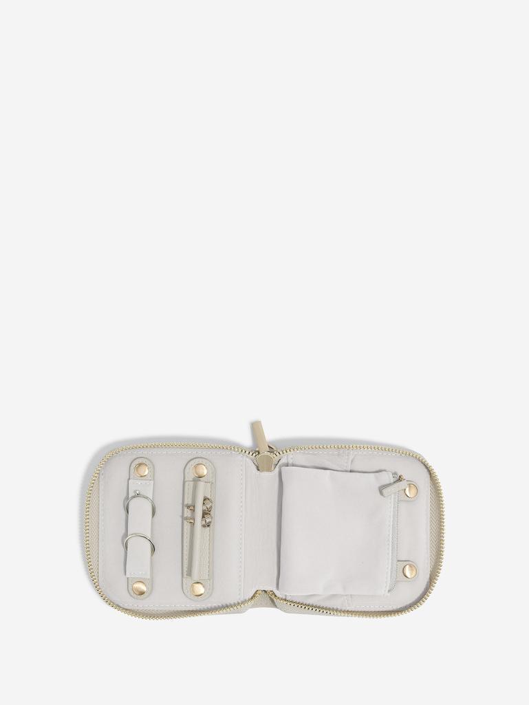 Oatmeal Compact Jewellery Roll