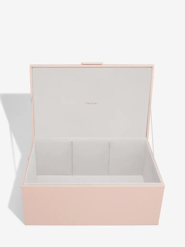 Blush Pink & Gold Medium Storage Box