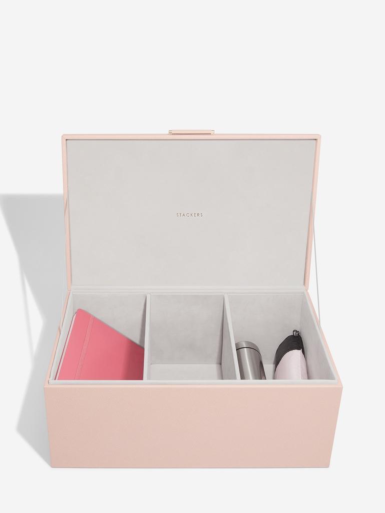 Blush Pink & Gold Medium Storage Box