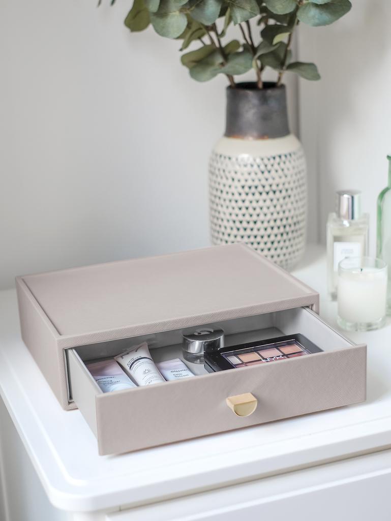 Taupe Makeup Organiser Drawer
