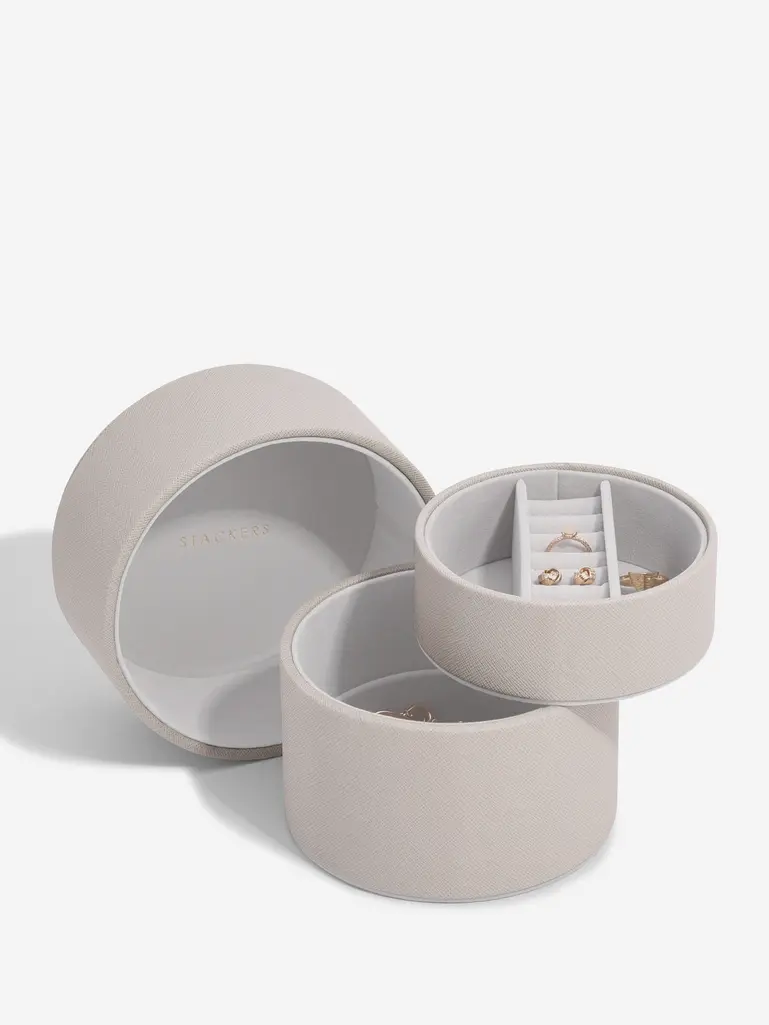 Taupe Bedside Jewellery Box Pod