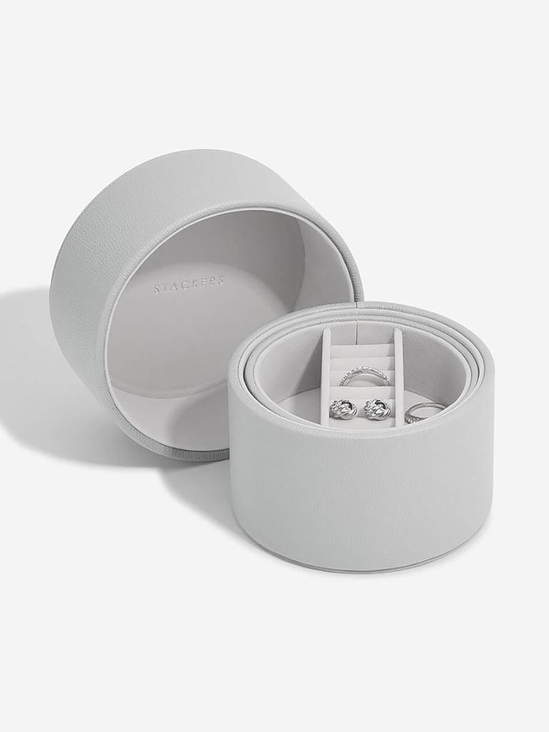 Pebble Grey Bedside Jewellery Box Pod