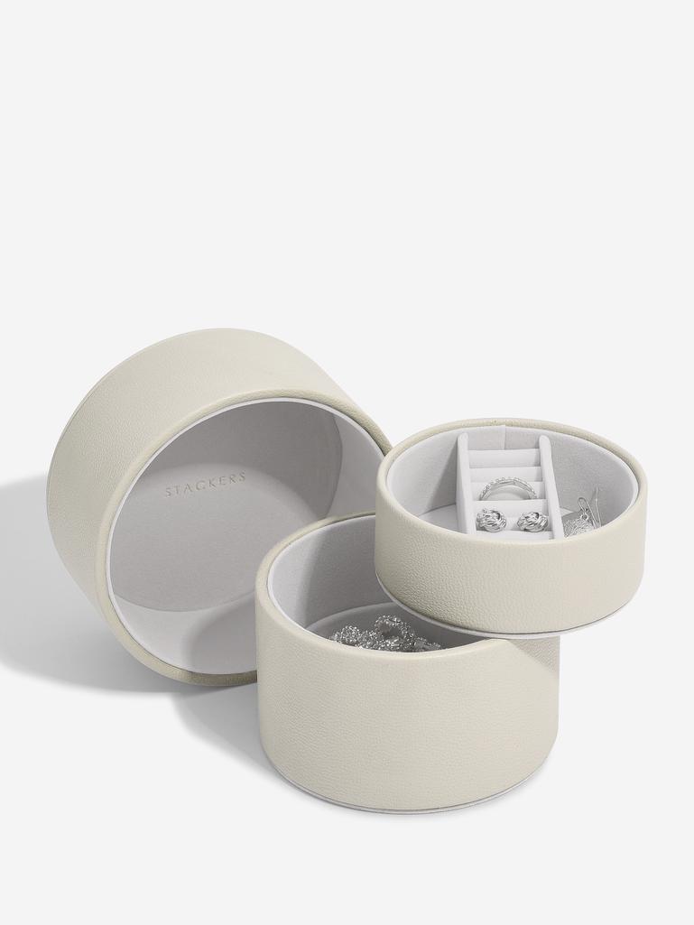 Oatmeal Bedside Jewellery Box Pod