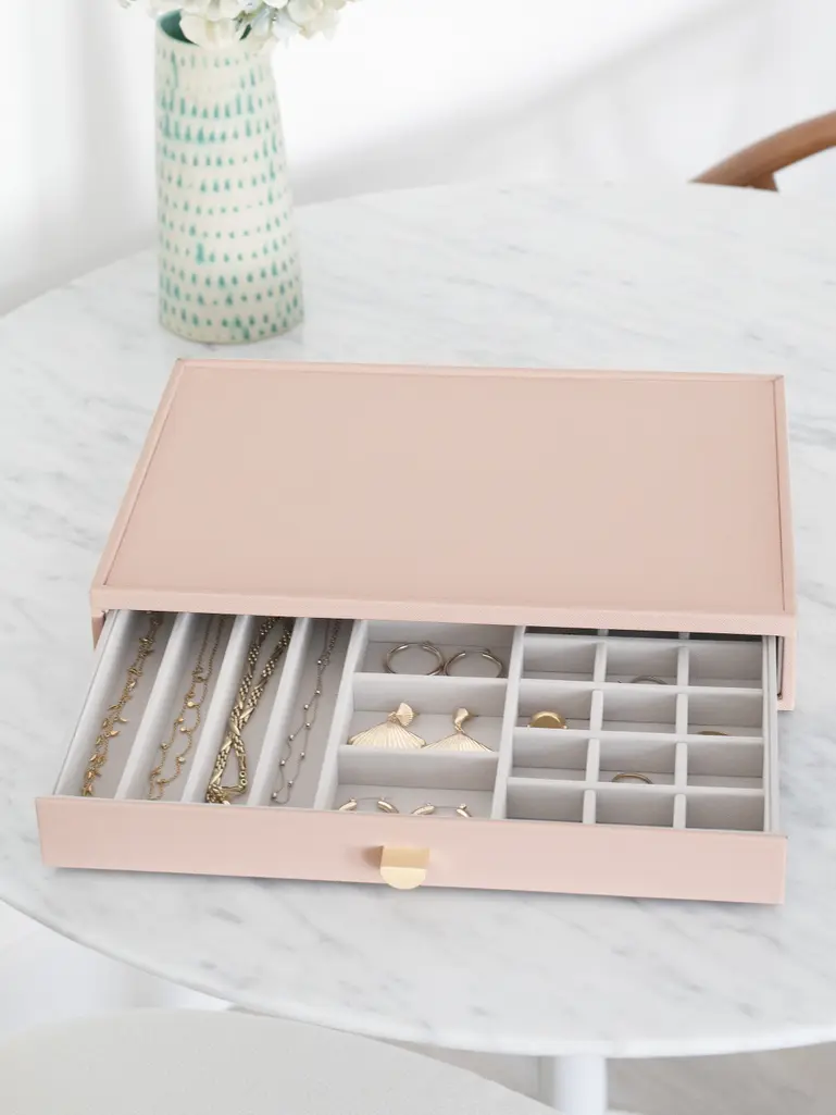 Blush Supersize All In One Jewellery Drawer Layer