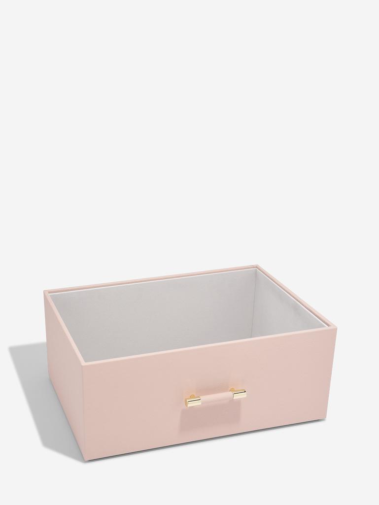Blush Storage Box with Handle