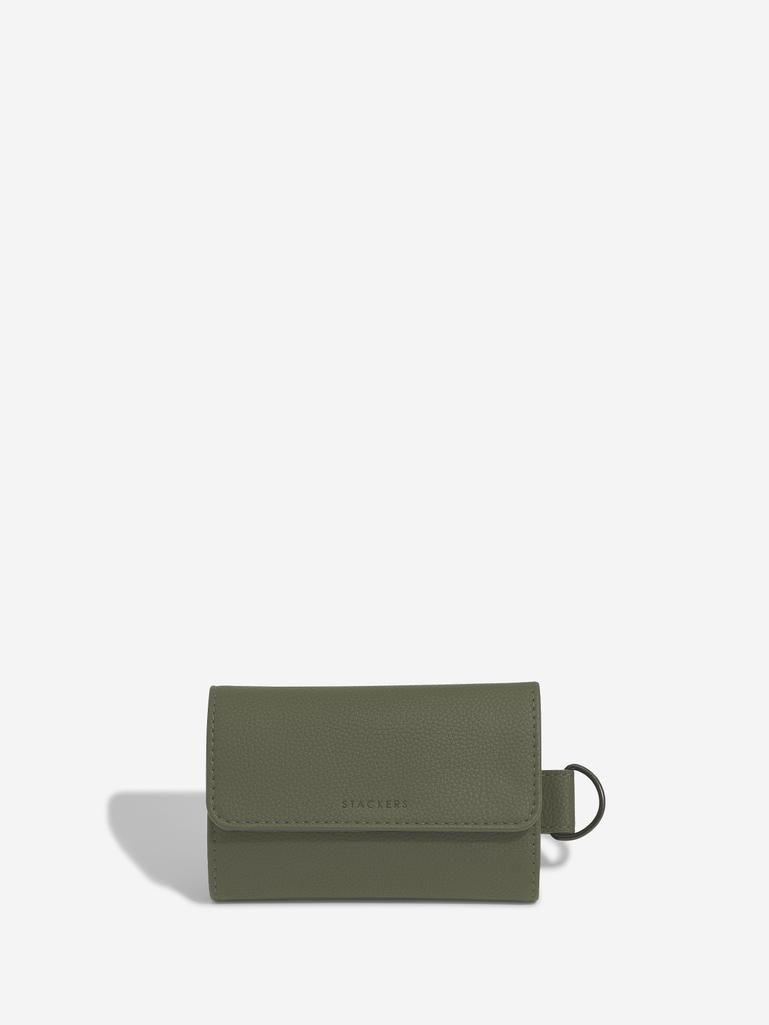 Olive Green Compact Cable Tidy