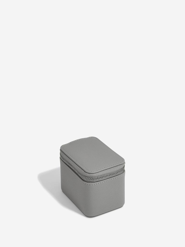 Slate Grey Small Zipped Watch Box