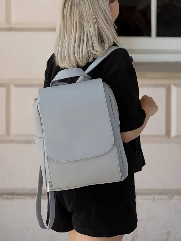 Pebble Grey Backpack