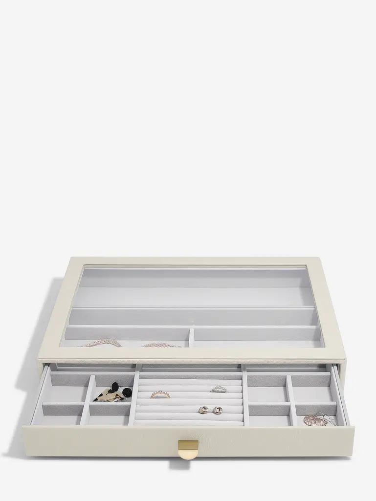 Oatmeal Supersize Jewellery Box Display Drawer