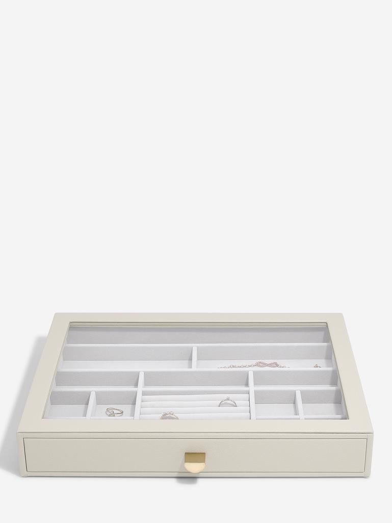 Oatmeal Supersize Jewellery Box Display Drawer