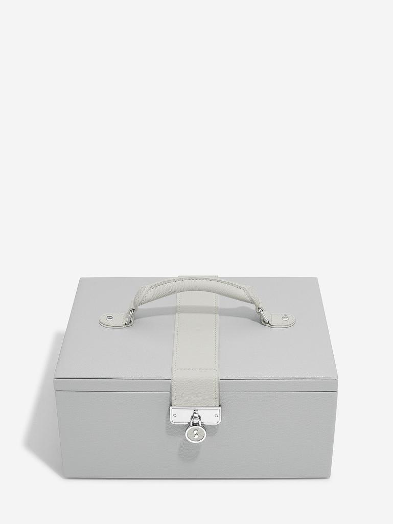 Pebble Grey Luxury Classic Jewellery Box