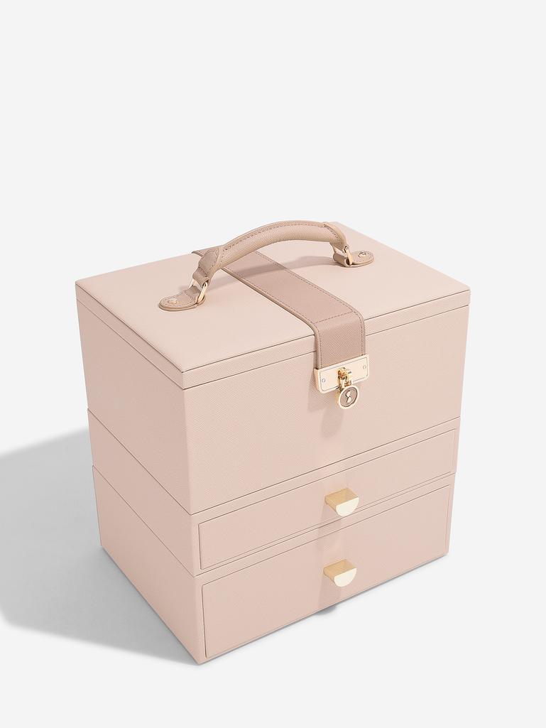 Blush Pink Luxury Classic Jewellery Box