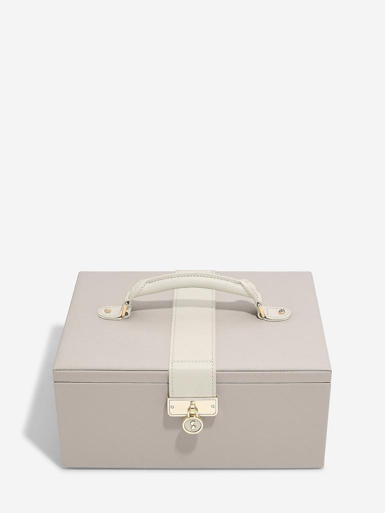 Taupe Luxury Classic Jewellery Box