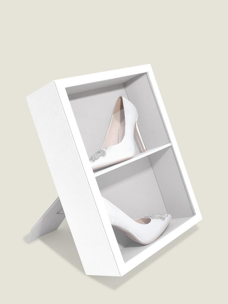 White Shoe Display Box