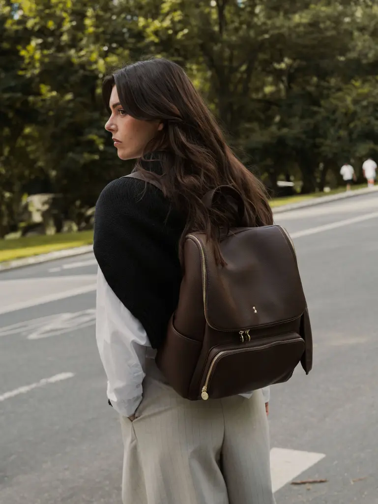 Brown Luxury Backpack