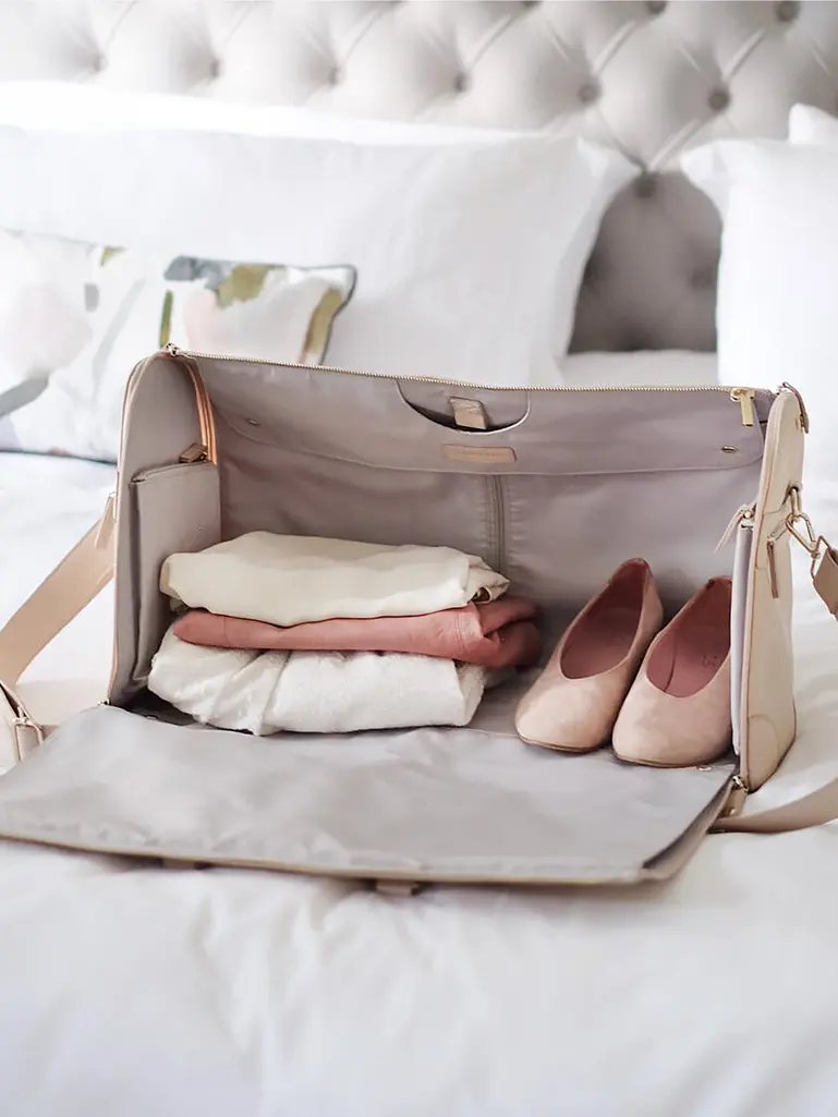 Blush Pink Weekend Garment Bag